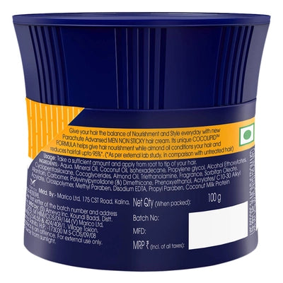 Parachute Advansed Men Anti-Hairfall Hair Cream 100g